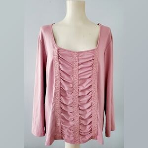 Apostrophe Stretch Top